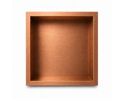 EAVY - Inbouwnis Badkamer Koper - 30×30×10 cm - RVS
