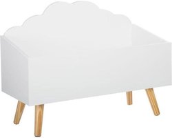 Eazy Living Houten Speelgoedkist Madelon Wit