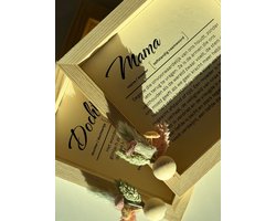 ECHO - MAMA Diploma - cadeau voor mama - handgemaakt