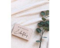 Echokistje - Echo kistje - Echo bewaardoosje - Bewaarkistje - Echo - Zwangerschap - Echofoto - Cadeau