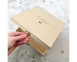 Echo's bewaren in klepdeksel bewaardoos- geschikt voor alle formaten echo's - bewaardoosje voor echo's - Echokistje
