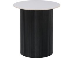 "Eclat" keramische bijzettafel, nachtkastje, 50 x 50 x 55 cm - Wit