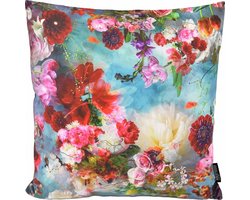 Eclectic Flowers Kussenhoes | Katoen/Polyester | 45 x 45 cm