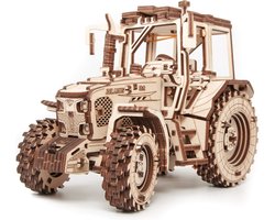 Eco-Wood-Art 3D Puzzel Tractor - Modelbouw - Miniatuur Bouwpakket Volwassenen - DIY - Knutselen - Hout - Belarus 82