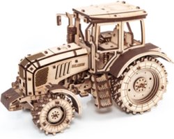 Eco Wood Art (EWA) 3D Mechanische Puzzel Tractor Belarus 2022, 0877, 28,2x13,6x17,5cm