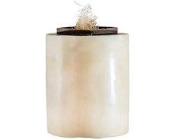 EcoFuego - Navulkaars - 100% natuurlijk - naturel - 1 pack - 8 uur brandtijd