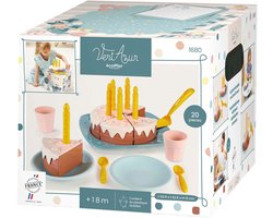 Ecoiffier Vert Azur Speeleten Verjaardagstaart Speelset - 20dlg.