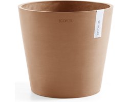 Ecopots Amsterdam 30 - Terra - Ø30 x H25,4 cm - Ronde terrakleurige bloempot