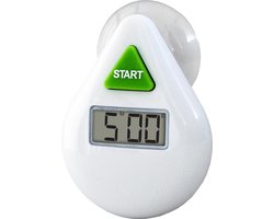 EcoSavers Douchetimer 5 minuten | LCD douche timer douchecoach | hulpmiddelen voor verkorten van douchetijd | Showertimer