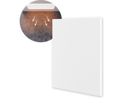 Ecosun Infrarood Verwarmingspaneel - Plafond & Wand Montage - Verwarming voor Woonkamer of Badkamer - Wit - 125x32 cm - 330 Watt