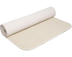Ecoyogi Yogamat merino wol extra lang & breed 200 x 75 | Geschikt voor Yin Yoga of Yoga Nidra | De schapenwol heeft een zelfreinigend vermogen - Zorgt voor warmte in de winter en een comfortabel gevoel in de zomer