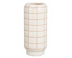Edelman - Decoratieve Fles - Keramische Vaasje - 32,5 cm - Ecru