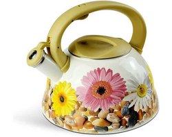 Edënbërg Retro Emaille Fluitketel 3.0 liter