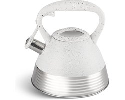 Edënbërg White Line - Fluitketel RVS - 3.0 Liter