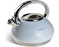 Edënbërg White Line - RVS Fluitketel - 3.5 liter - Wit