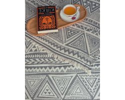 Ederlezi Bedsprei - Katoen - Grijs - Double 220 x 240 cm