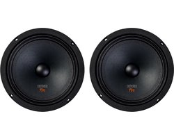 EDGE EDBXPRO6N-E9 DBX Series - Autospeakers - Pro Audio 6.6 inch Midrange Speakers - 200 watt - Set van 2