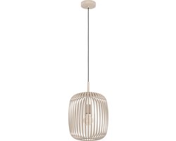 EDI light by EGLO Romazzina Hanglamp - E27 - Ø 32,5 cm - Zandkleur