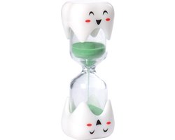 Eduplay tandenpoets zandloper timer 2 minuten multicolor.