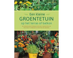 Een kleine groentetuin op het terras of balkon