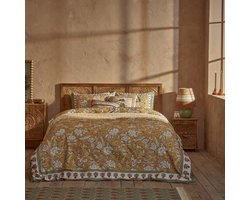 Eenpersoons Dekbedovertrekset – Indisch Design – 100% Katoen Satijn – 160x220 cm