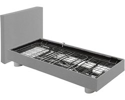 Eenpersoons Elektrisch Hoog-Laag Zorgbed Boxspring 90x200 cm – Deron Timeless – Inclusief Thuisbezorging & Montage