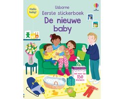 Eerste stickerboek 1 - De nieuwe baby