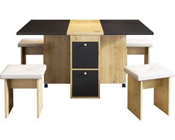 Eetkamer Set Eettafel Set Opvouwbare Eettafel Uittrekbare Eettafel Eetkamerstoelen