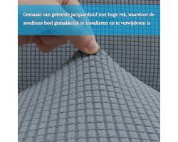 Eetkamer Stoel Hoezen - Set van 6 | Stijlvolle Bescherming voor Eetkamer, Bruiloft, Hotel & Banket | Afneembaar, Wasbaar & Chic | Perfecte Stoelbekleding!