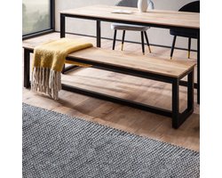 Eetkamerbank acaciahout 120 cm breed WL7.064