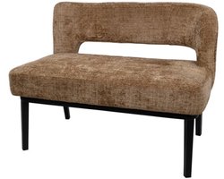 Eetkamerbank Bruce 105 cm - arm rechts - Cremona - Natural 02