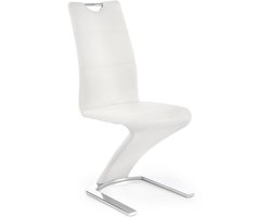 Eetkamerstoel Aksu in wit