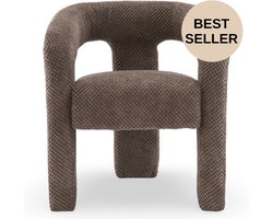 Eetkamerstoel Armeno Boucle Taupe
