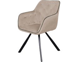 Eetkamerstoel Eann 125 creme beige