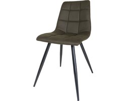Eetkamerstoel Galgary Army Green