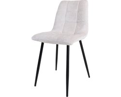 Eetkamerstoel Jenna - Perfect Harmony - Natural - Moderne Kuipstoel in Hotel Chique / Scandinavische Stijl