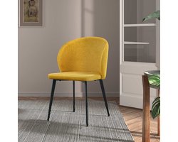 Eetkamerstoel Kamala Geel