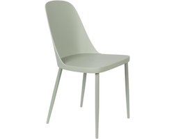 Eetkamerstoel Mint Kunststof - Zithoogte 47cm - 53x46x85cm - Set van 2