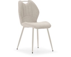 Eetkamerstoel Muli Beige /beige - Giga Meubel - Set van 4