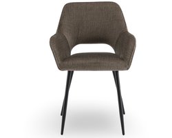 Eetkamerstoel Origny Taupe Velvet