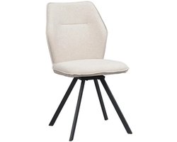 Eetkamerstoel Raffy - 2 stuks - Beige