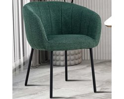 Eetkamerstoel Sill - Groen - Set van 2