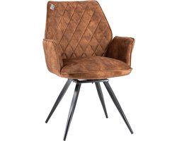 Eetkamerstoel Torvi velvet roest