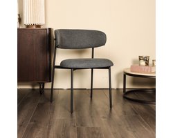 Eetkamerstoel Xavi antraciet