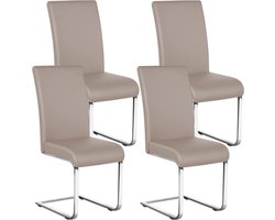 Eetkamerstoelen Set - Keukenstoelen Stoelen - Gezellig Tafelen - Ergonomisch Design - 135 kg Draagvermogen - Multicolor