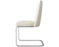 Eetkamerstoelen – Stoelen – Velvet Stoelen – Metalen Frame – Diamond Back Design – Comfortabel – Draagkracht 150 Kg