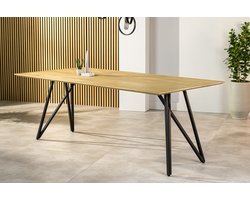 Eetkamertafel Acacia Hout 200cm Emma