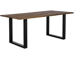 Eetkamertafel Hugo Acacia - Rechthoek - 200x100cm - Hoogte 75 cm