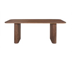Eetkamertafel Loïc Lichtbruin - Ovaal - 200x100cm - Hoogte 77 cm