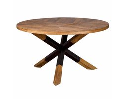 Eetkamertafel Viola rond 130 cm - naturel | Tower Living